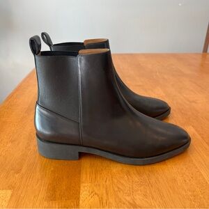 & Other Stories Black Ankle Boots, Size US 9
